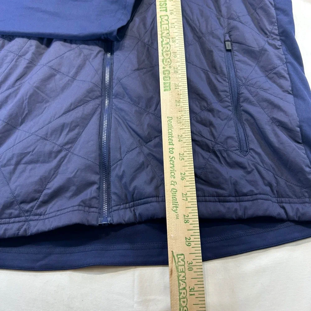 NWOT KJUS Golf Men Retention Jacket 2XL Blue Quilted Technical Performance